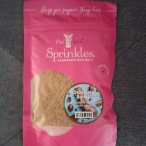 Pink Zebra Sprinkles Fragranced Wax Melts - Chocolate Bunny